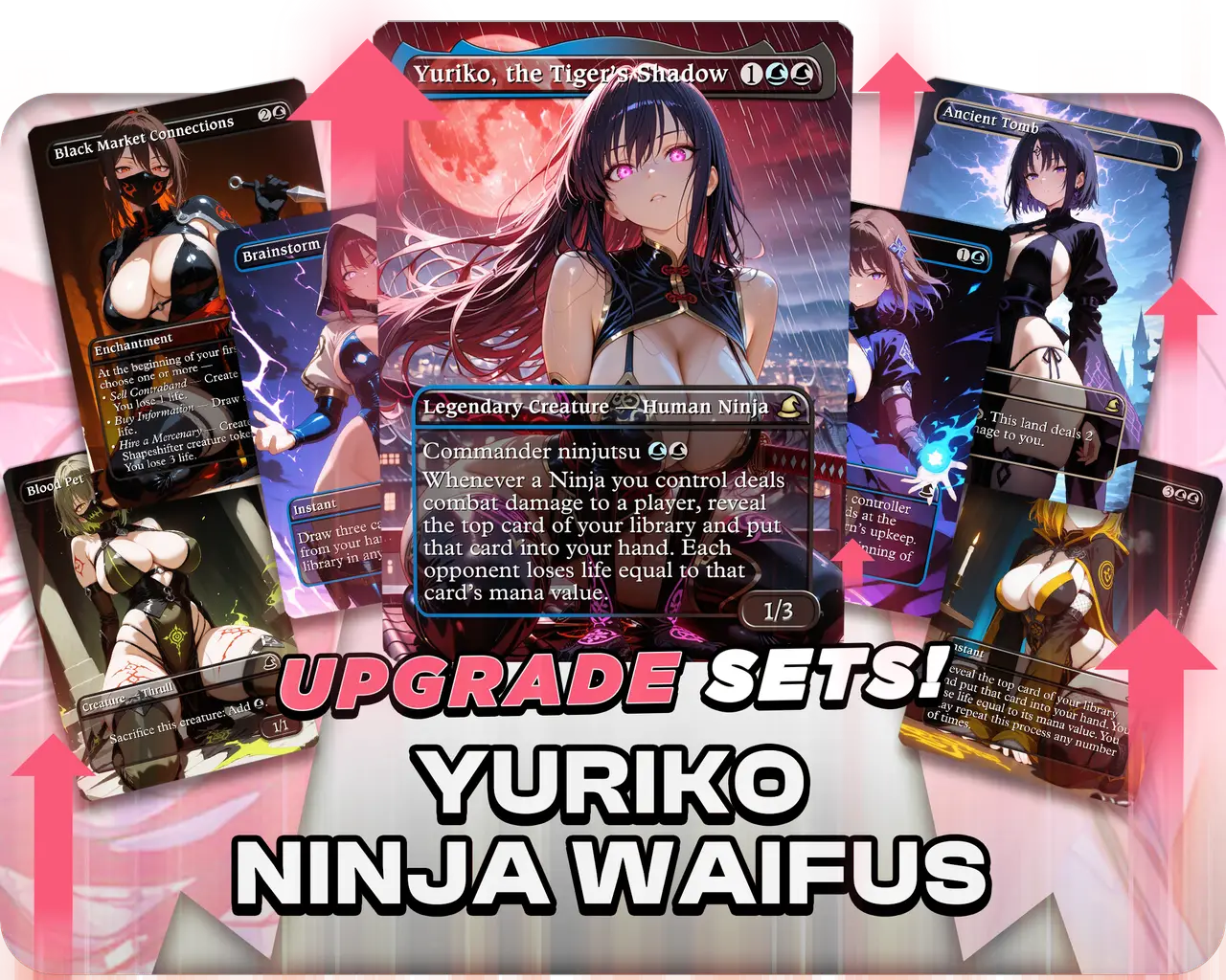 Yuriko Tempo | Ninja Waifus | Upgrade Sets