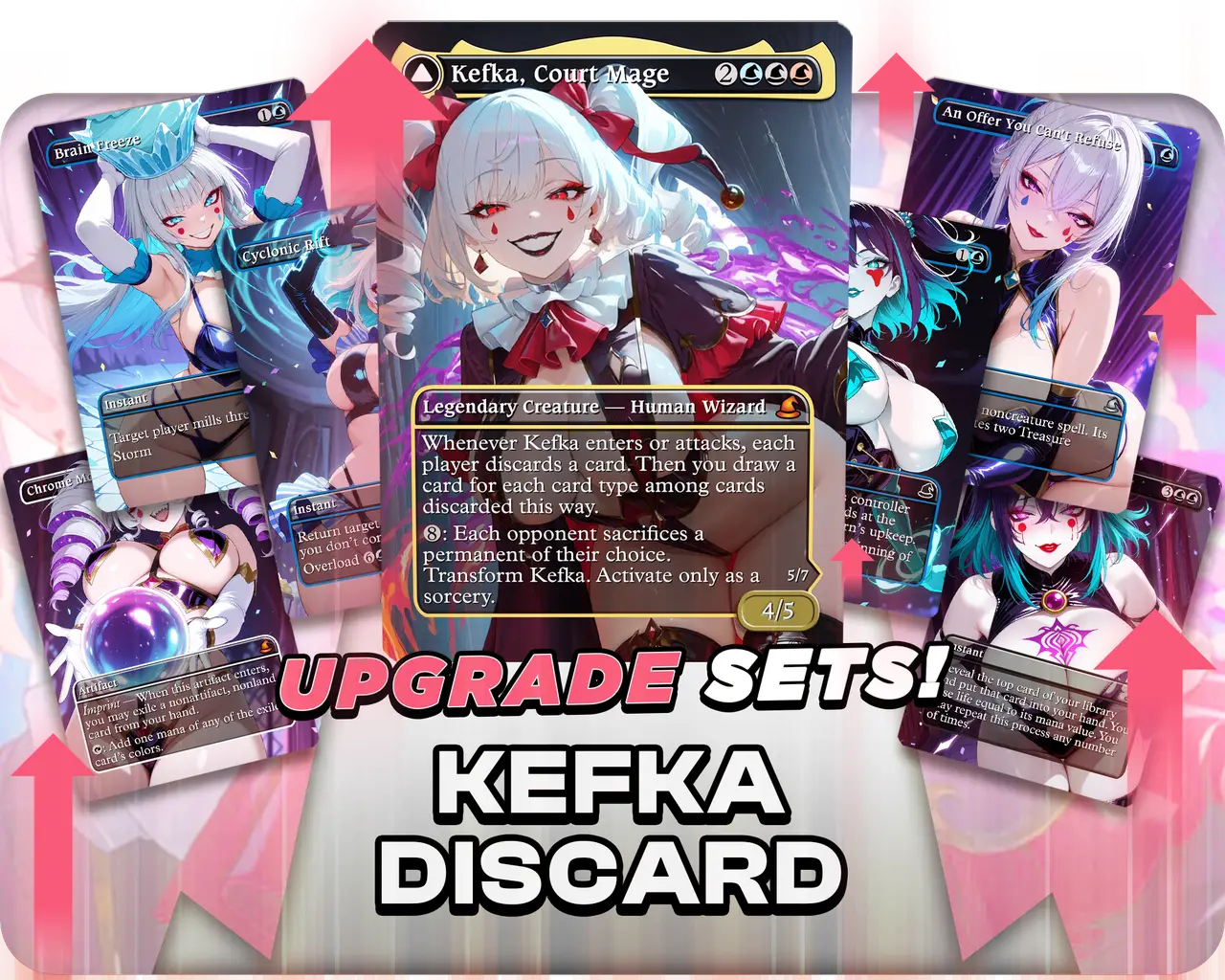 Kefka Discard | Clown Waifus | Upgrade Sets