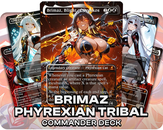 Brimaz Phyrexian Tribal | Phyrexian Waifus | Commander Deck
