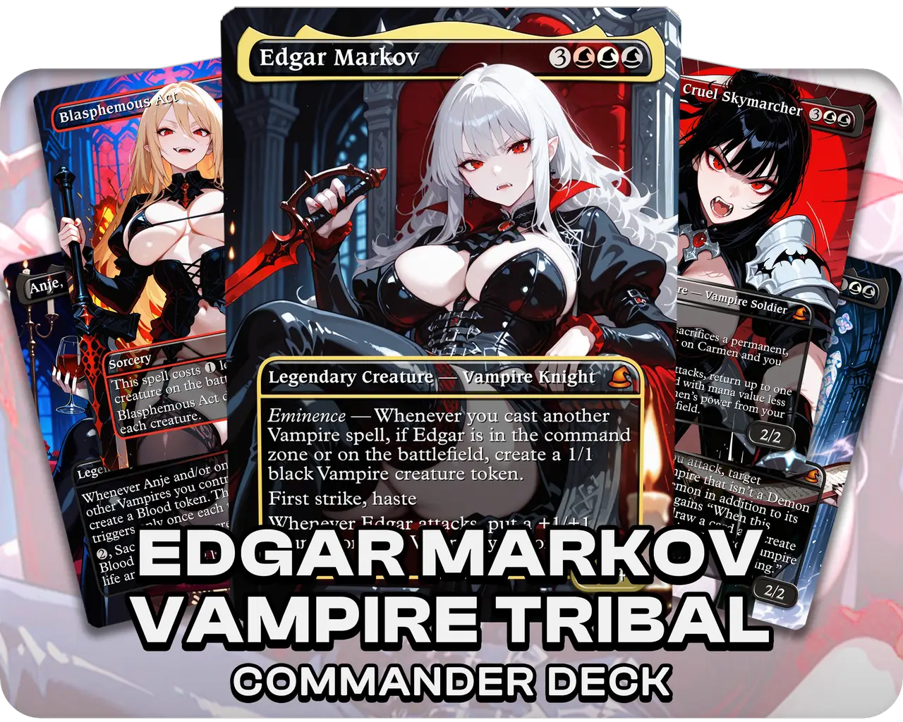 Edgar Markov Tribal | Vampire Waifus | Commander Deck
