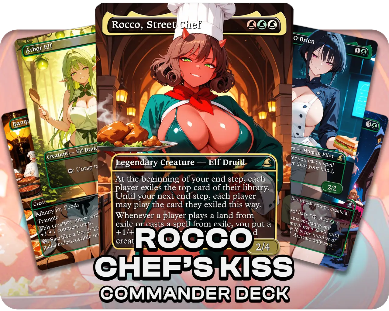Rocco Chef's Kiss | Cook Waifus | Commander Deck