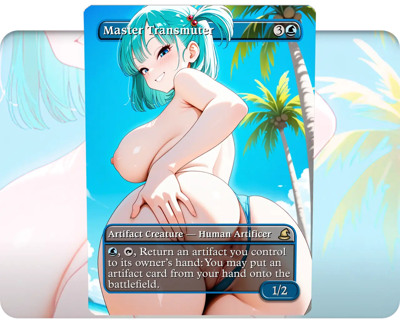 Bulma (DBZ) - Master Transmuter (NSFW)