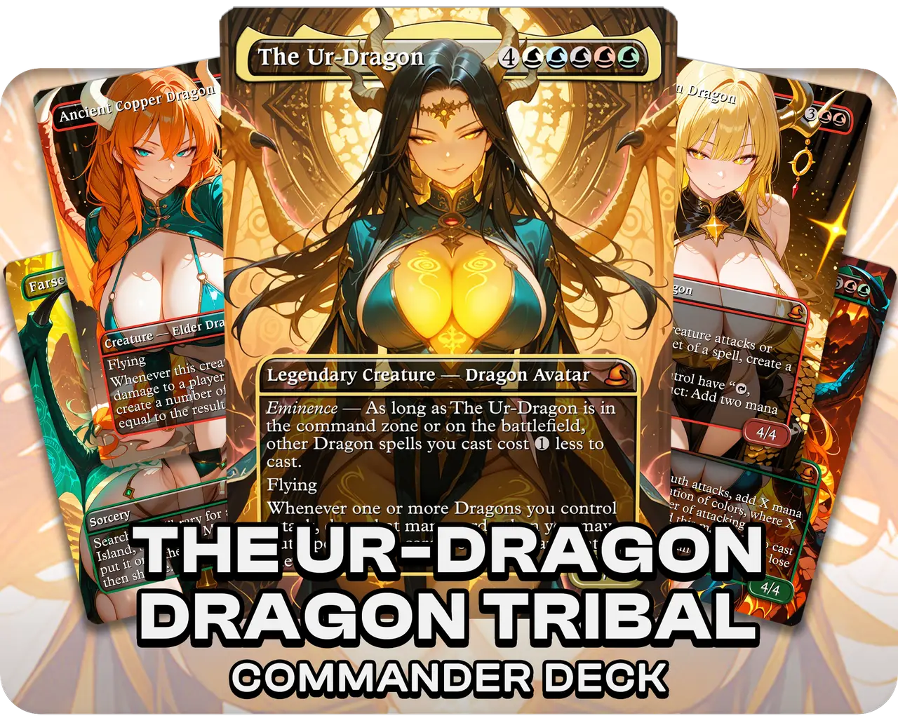 The Ur-Dragon Tribal | Dragon Waifus | Commander Deck