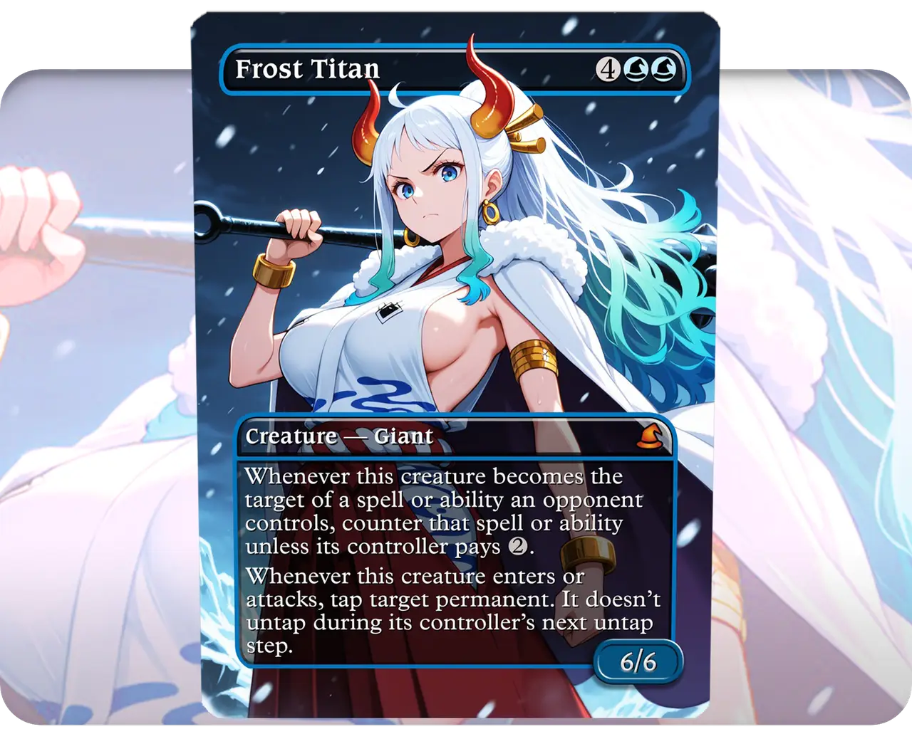 Yamato (One Piece) - Frost Titan