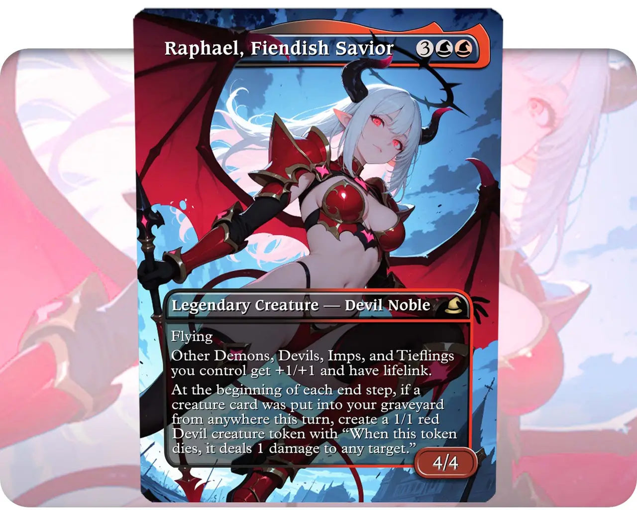 Raphael, Fiendish Savior