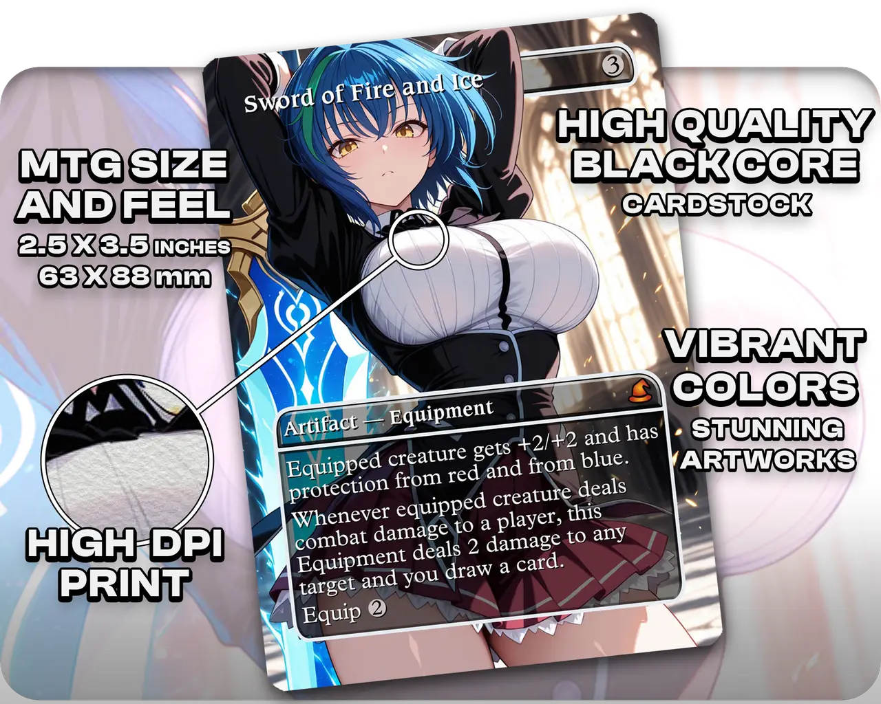 Xenovia (DXD) - Sword of Fire and Ice