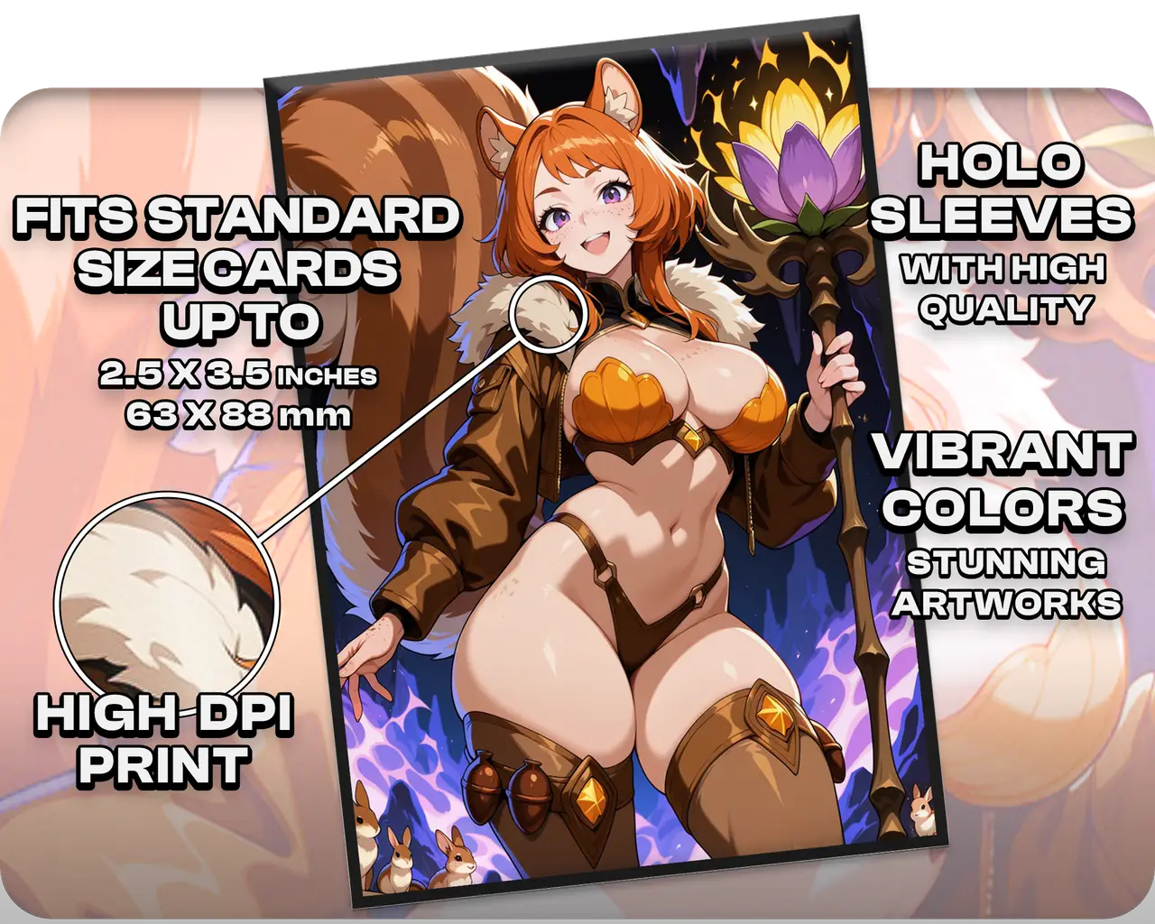 Hazel of the Rootbloom (100x Holo Sleeves)