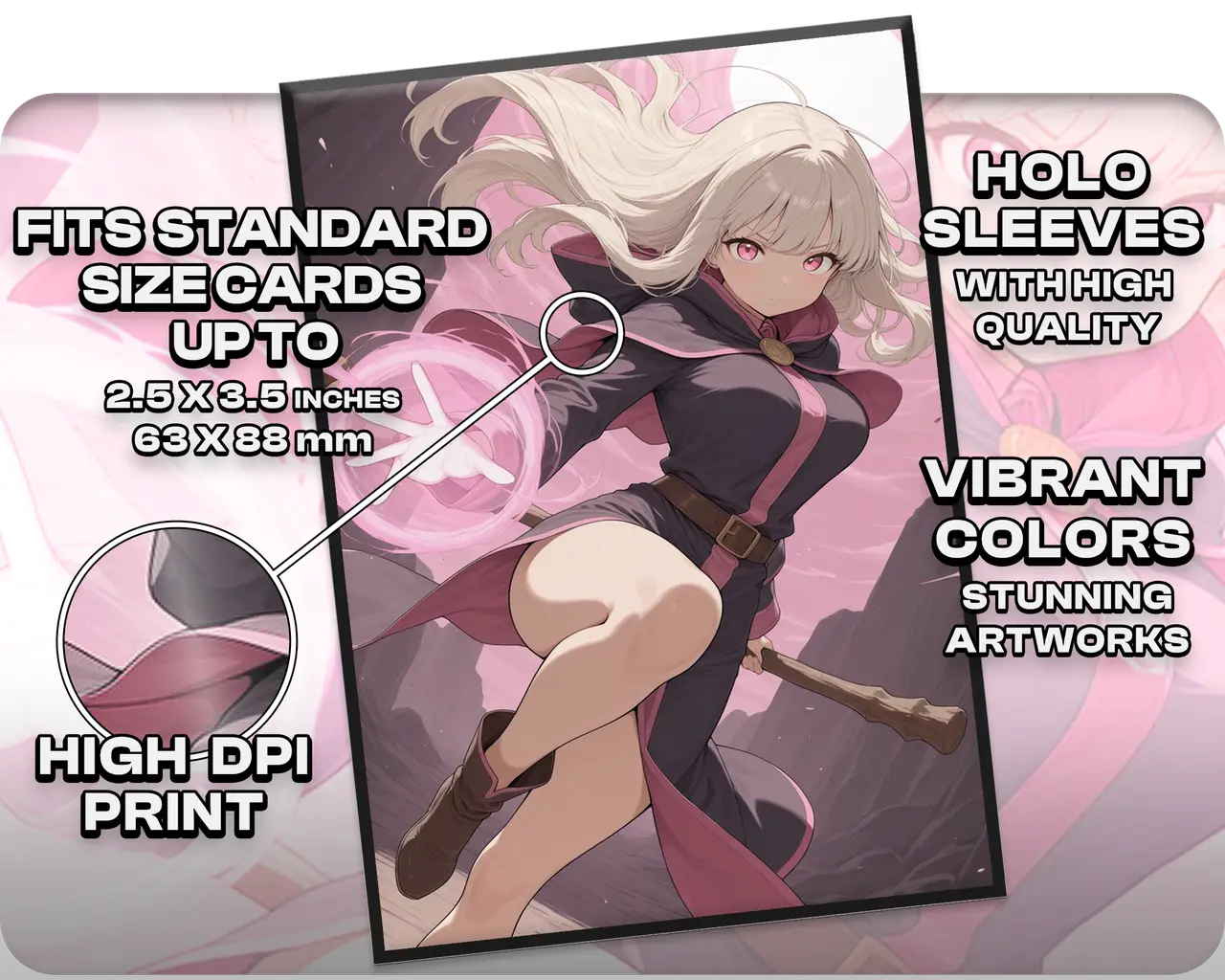 Luna Dark ALT v1 (100x Holo Sleeves)