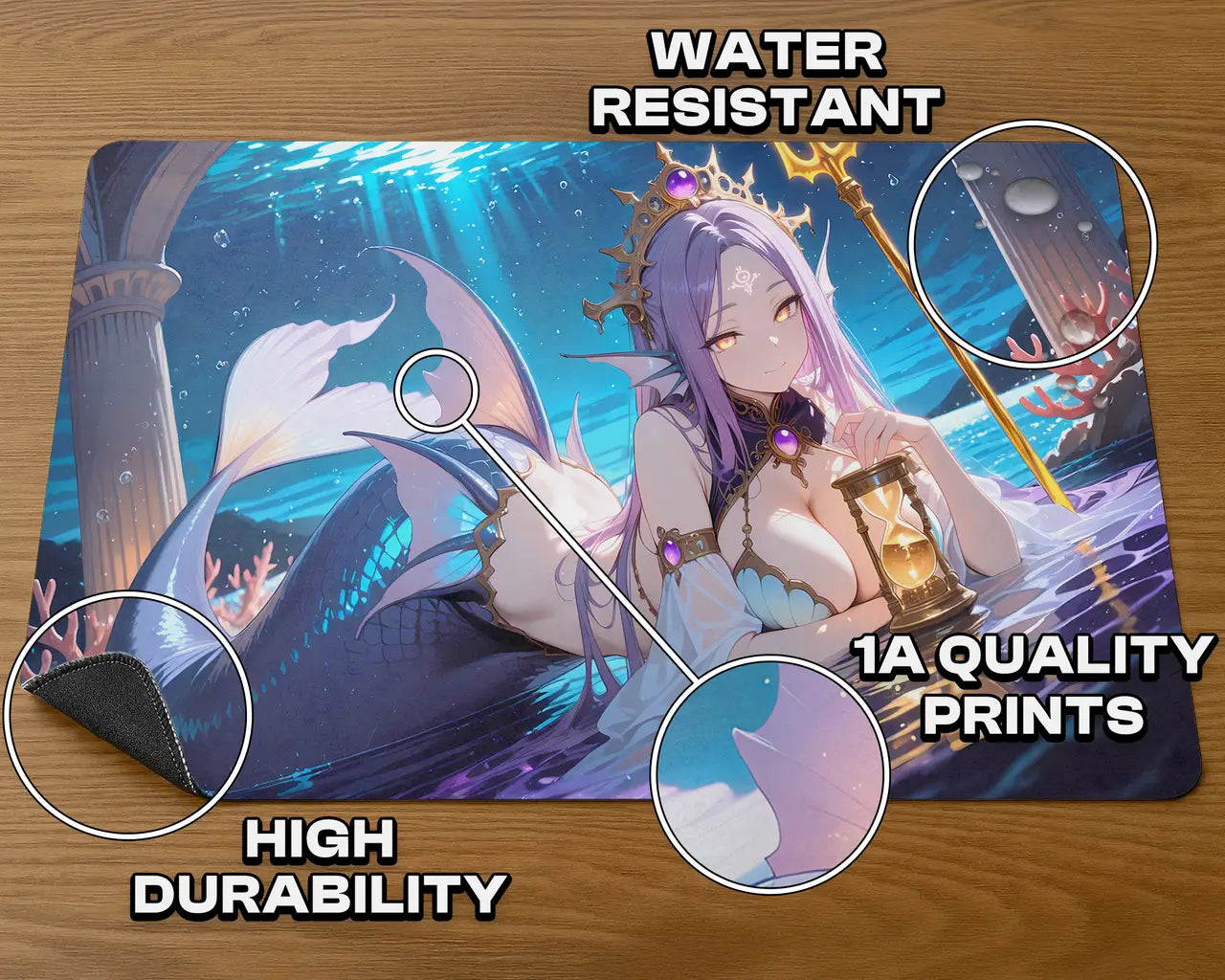 Hakbal of the Surging Soul | ProxyWaifus Playmat | 14x24" / 35x60cm
