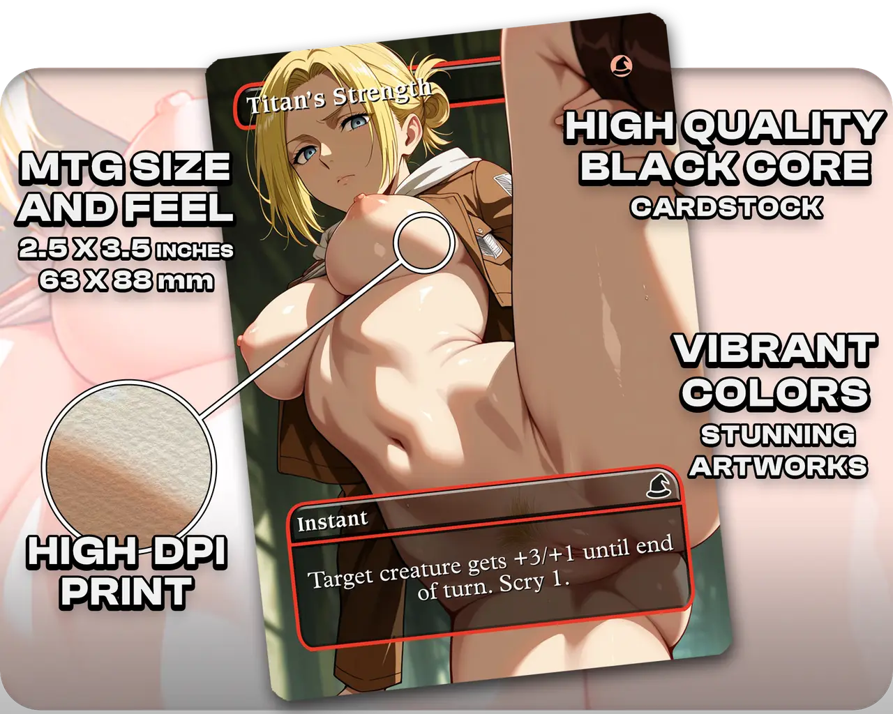 Annie Leonhart (AOT) - Titan's Strength (NSFW)