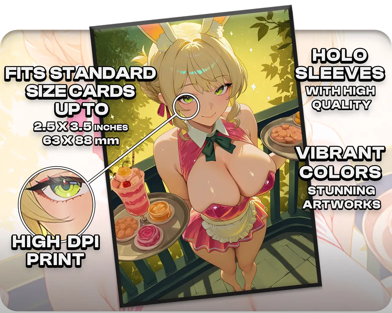 Ms. Bumbleflower (100x Holo Sleeves)