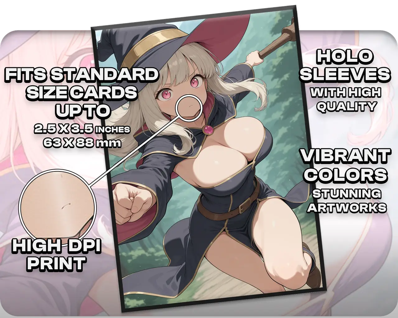 Luna Dark ALT v2 (100x Holo Sleeves)