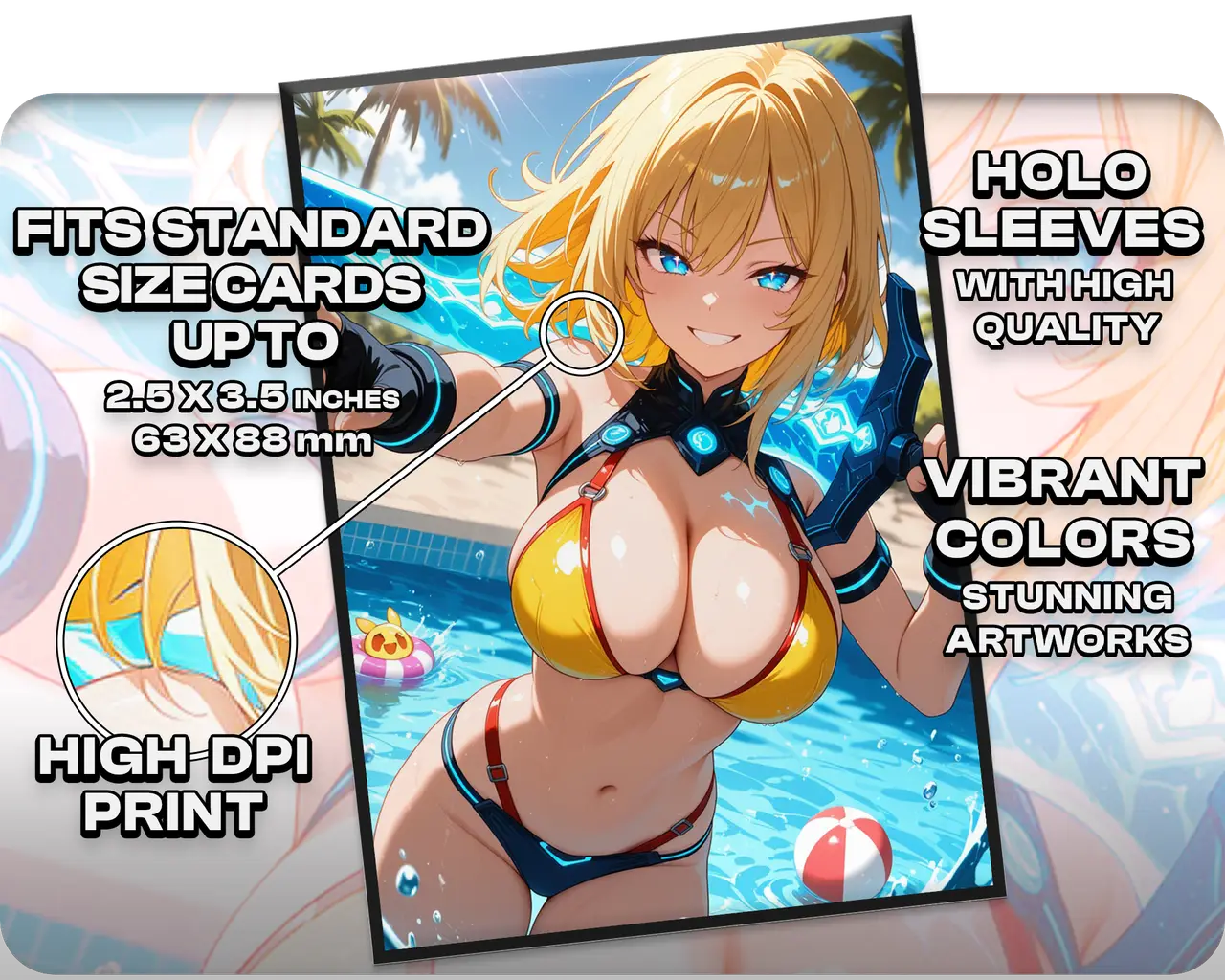 Tidus, Yuna’s Guardian (100x Holo Sleeves)