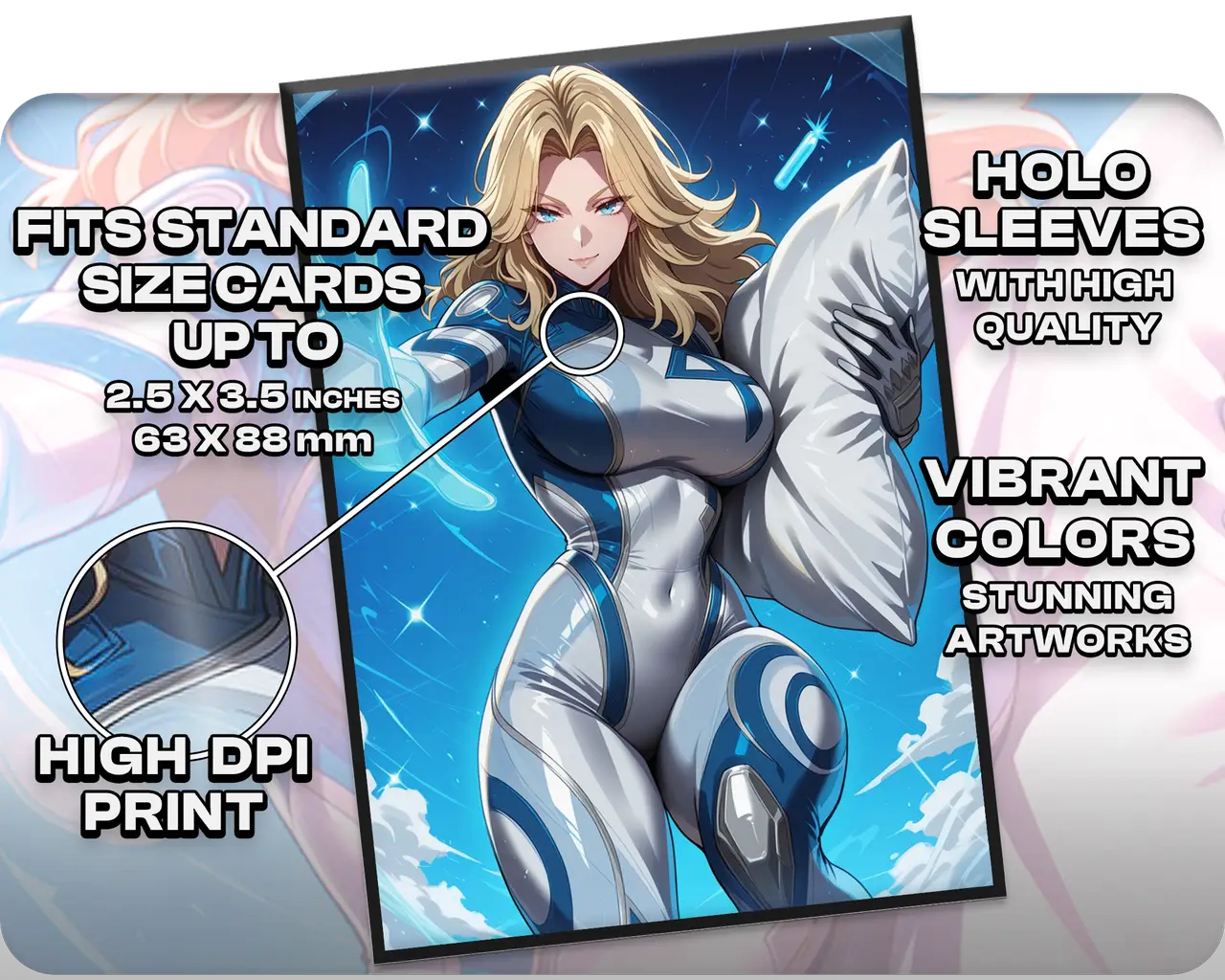 Invisible Woman (100x Holo Sleeves)