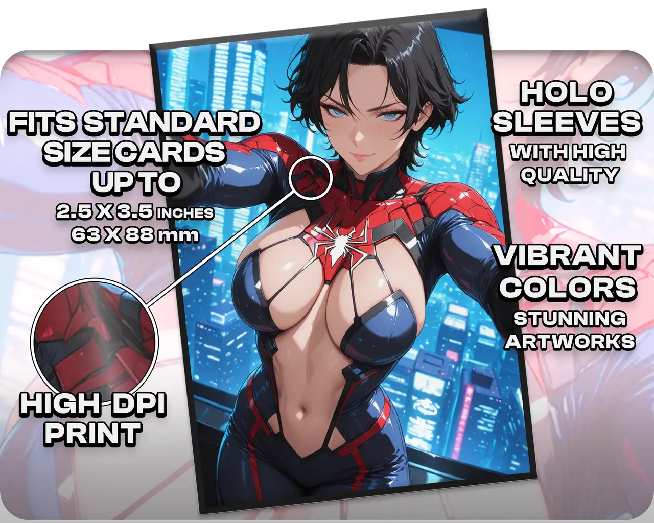 Spider‑Man 2099 (100x Holo Sleeves)