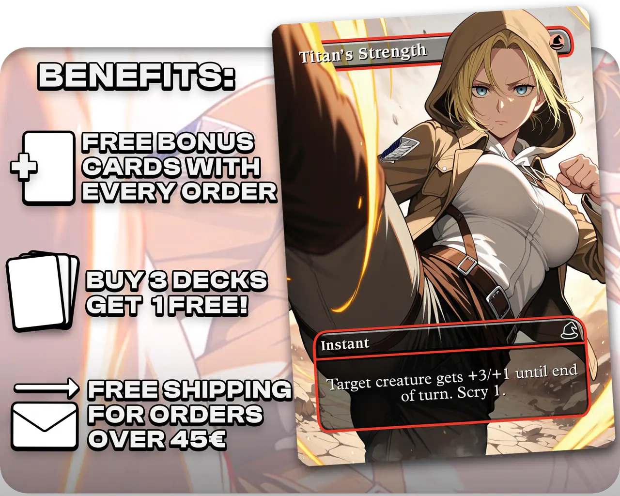 Annie Leonhart (AOT) - Titan's Strength