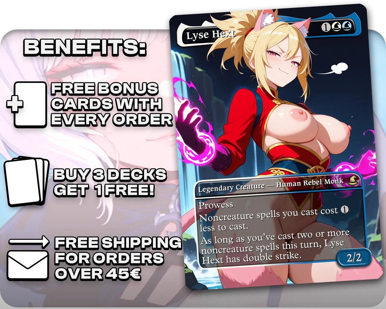 Y'shtola Control Combo | 18+ NSFW | Cat Waifus Theme | Commander Deck