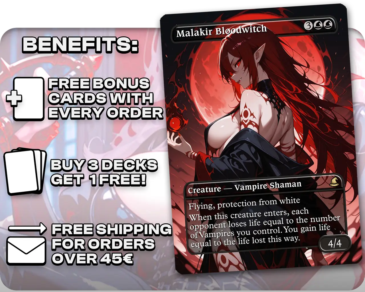 Edgar Markov Tribal | Vampire Waifus | Commander Deck