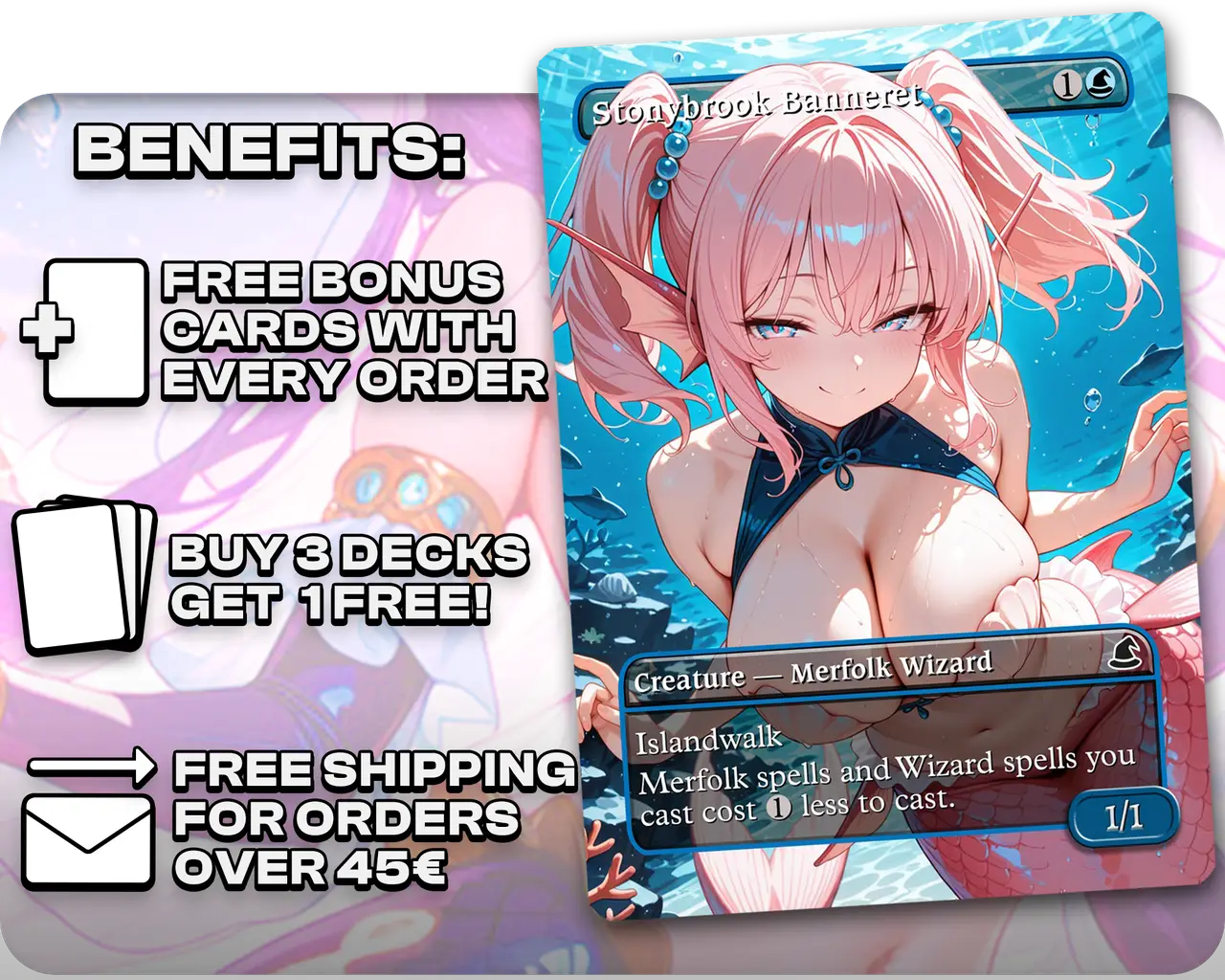 Hakbal Tribal | Merfolk Waifus | Commander Deck