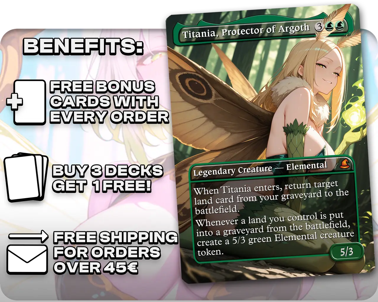 Szarel Landfall | Insect Waifus Theme | Commander Deck