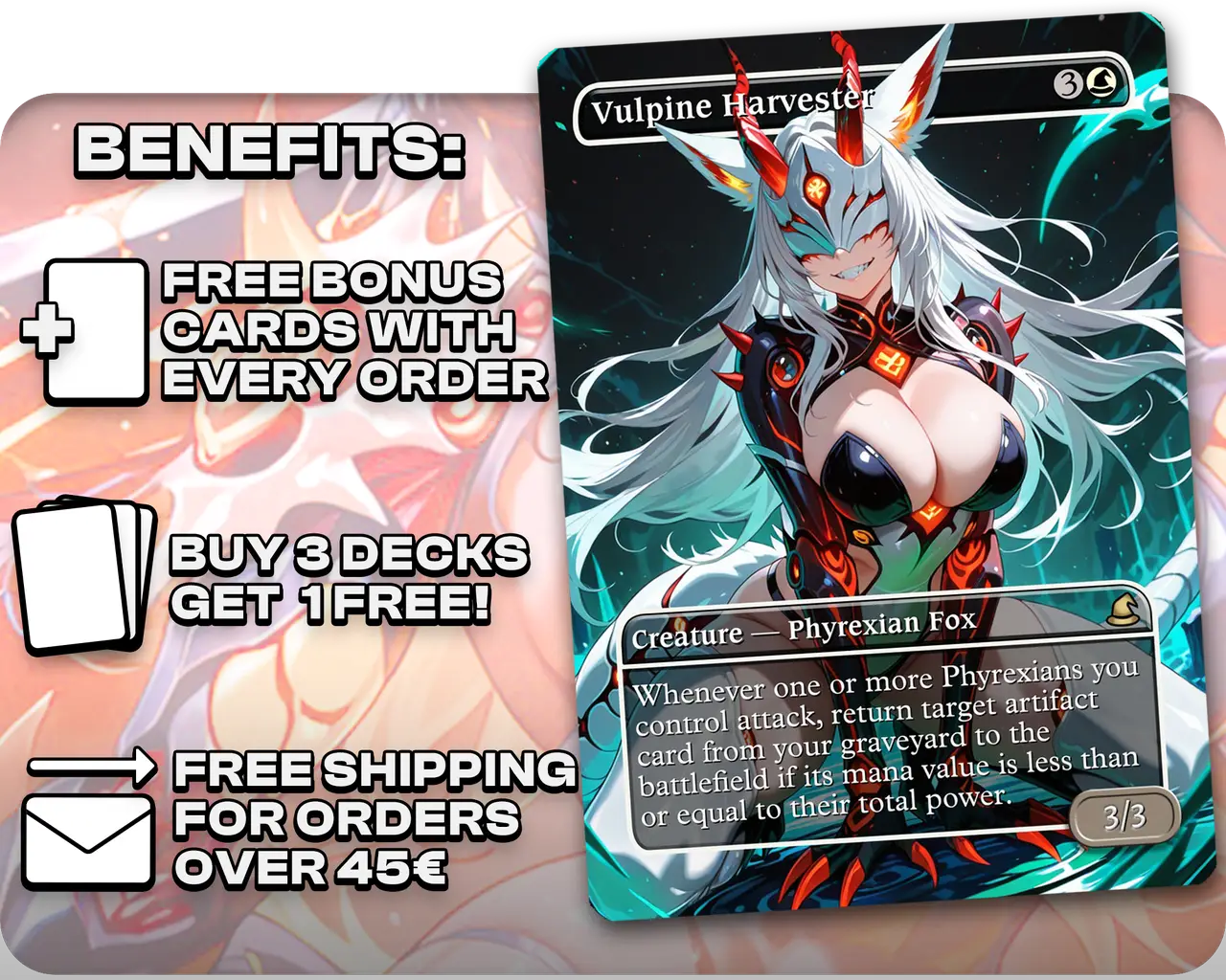Brimaz Phyrexian Tribal | Phyrexian Waifus | Commander Deck