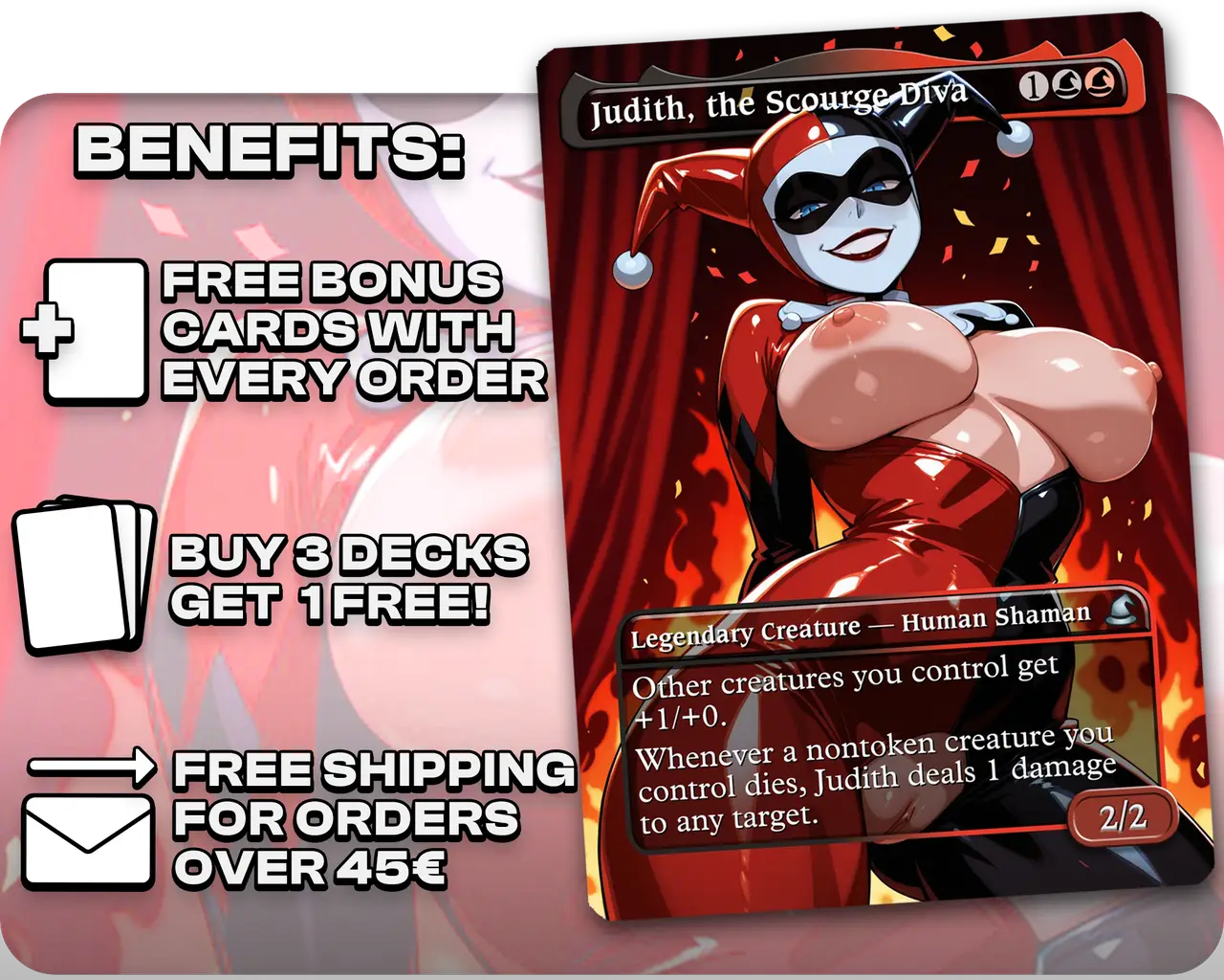 Harley Quinn - Judith, the Scourge Diva (NSFW)
