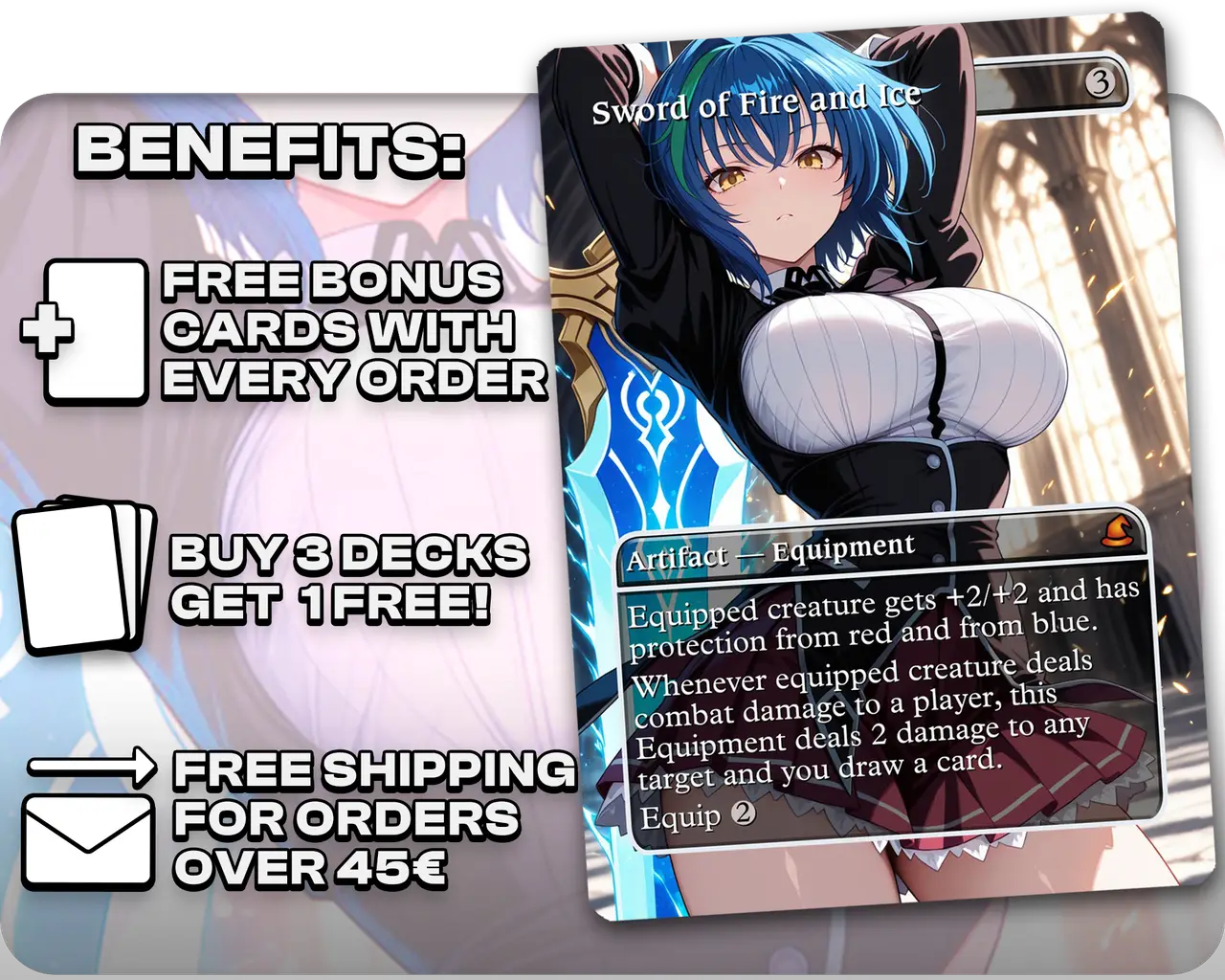 Xenovia (DXD) - Sword of Fire and Ice