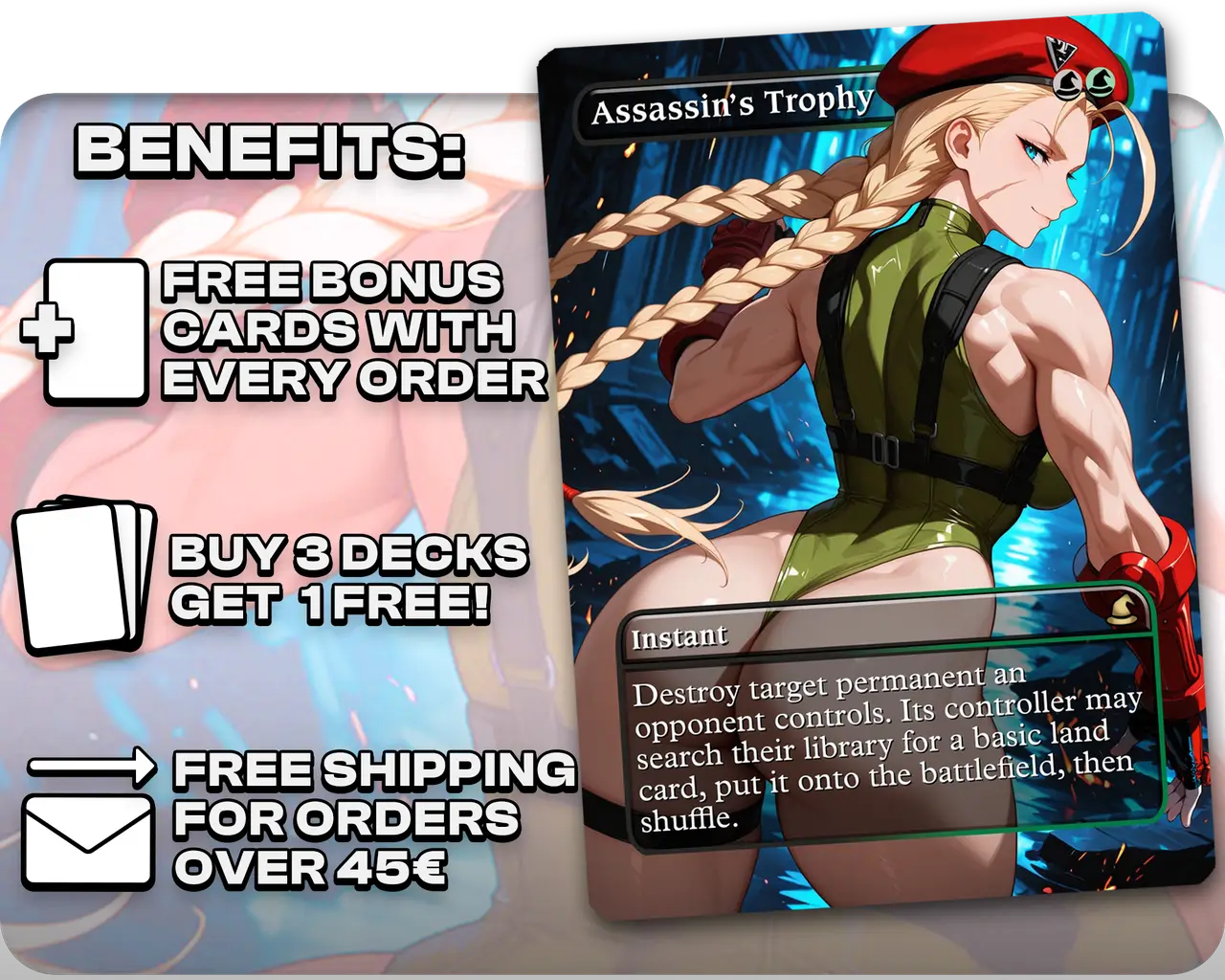 Cammy (Street Fighter) - Assassin's Trophy