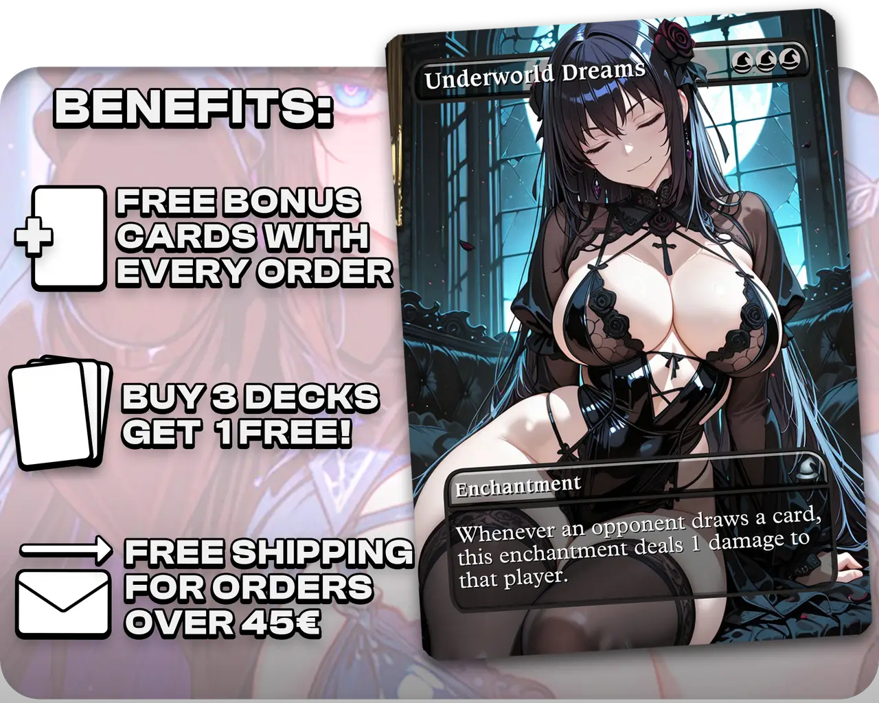 Nekusar Wheel | Goth Waifus Theme | Commander Deck