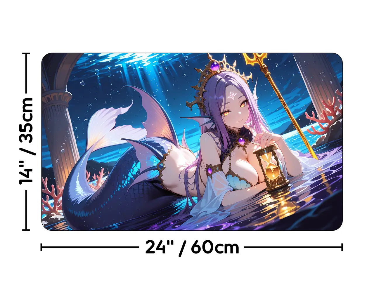 Hakbal of the Surging Soul | ProxyWaifus Playmat | 14x24" / 35x60cm