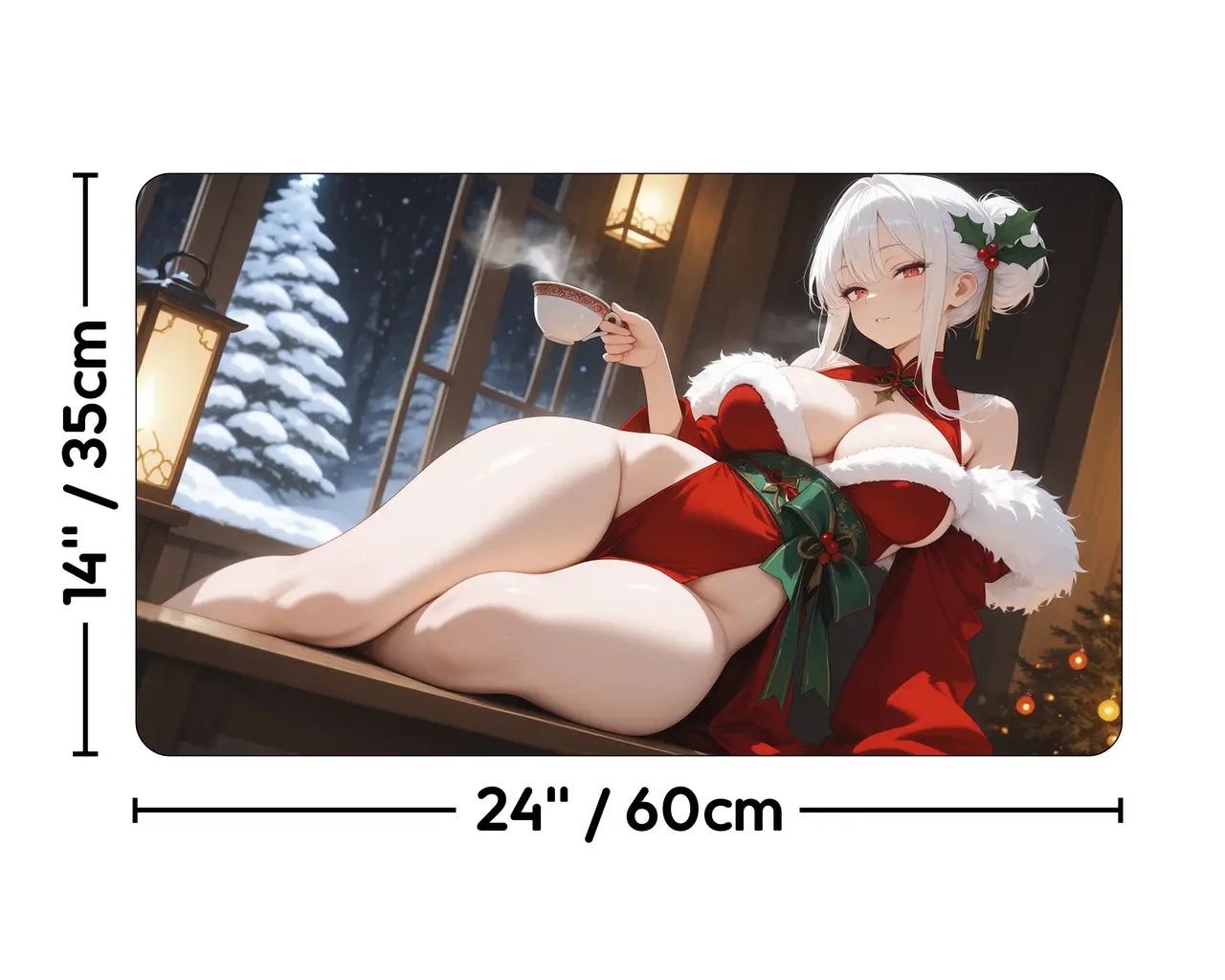 Santa Claus Iroh | ProxyWaifus Playmat | 14x24" / 35x60cm