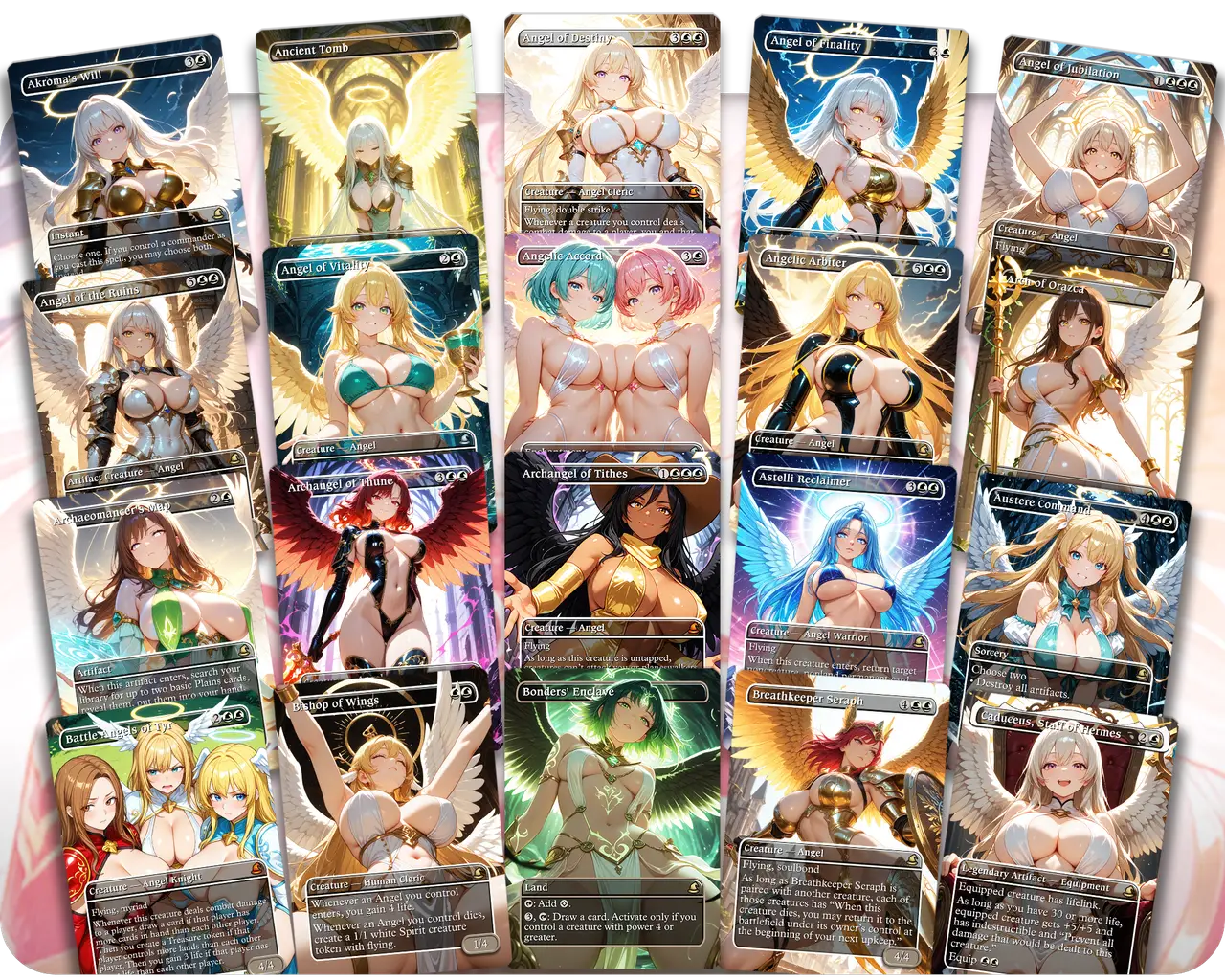 Giada Angels Tribal | Waifus Heaven | Commander Deck