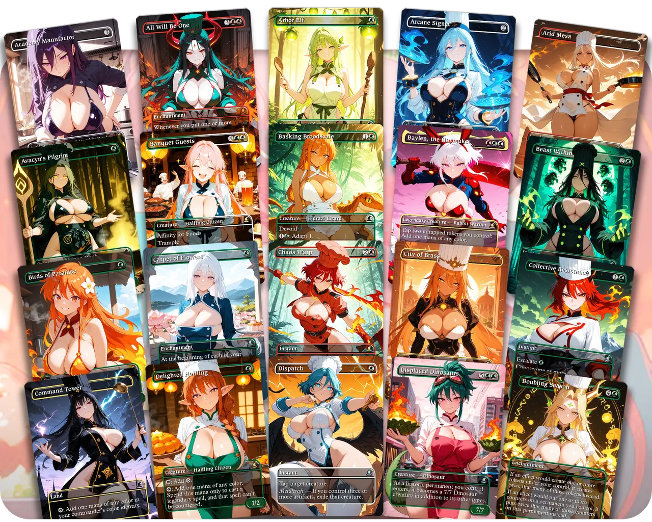 Rocco Chef's Kiss | Cook Waifus | Commander Deck