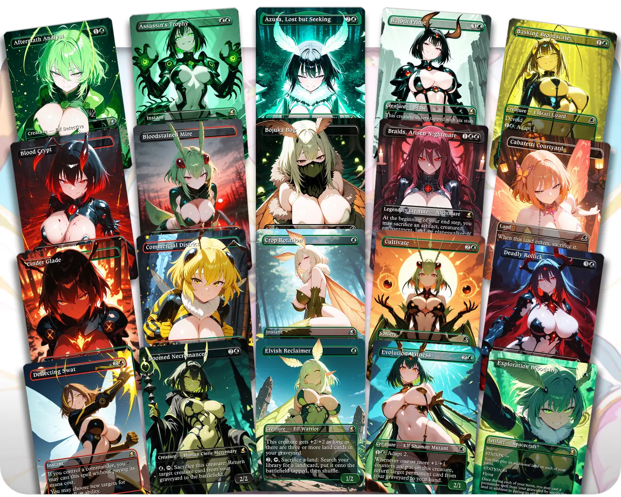 Szarel Landfall | Insect Waifus Theme | Commander Deck