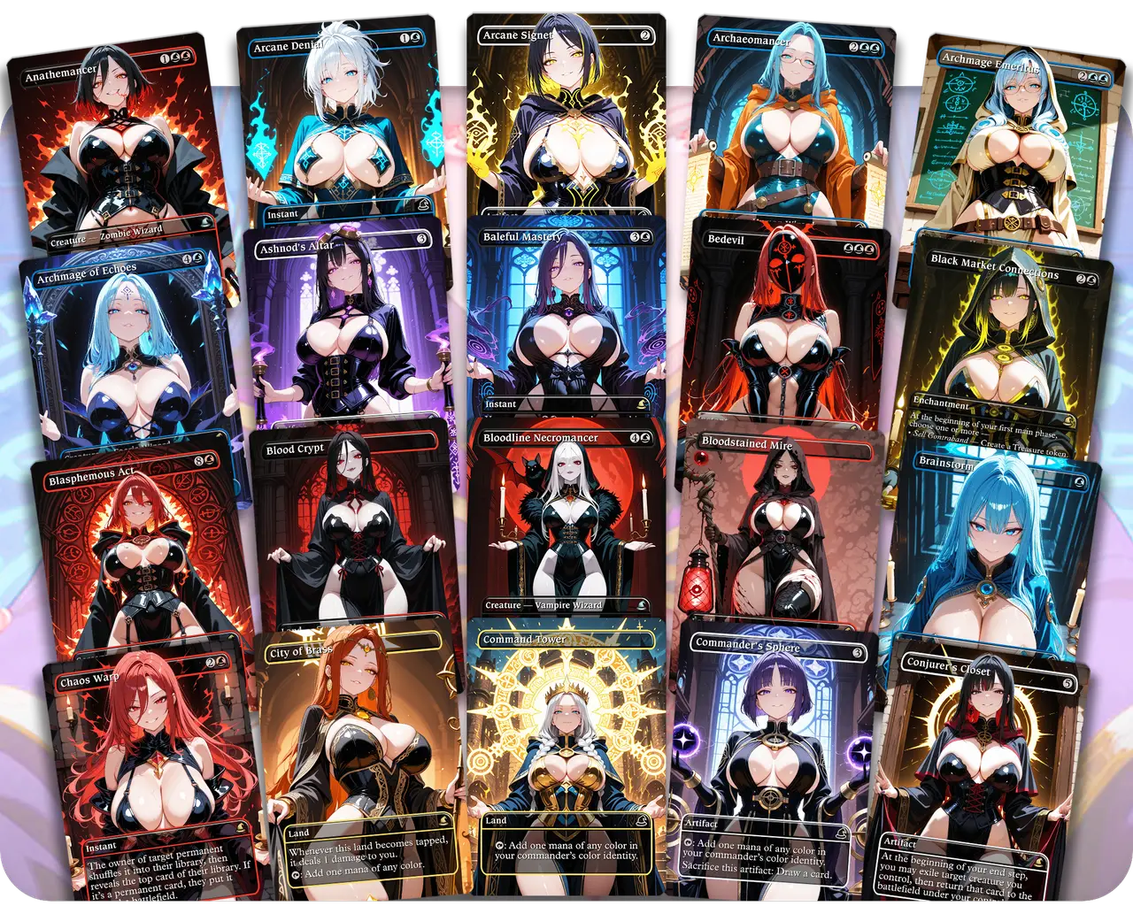 Inala Control Combo | Mad Scientist / Wizards Waifus | Commander Deck
