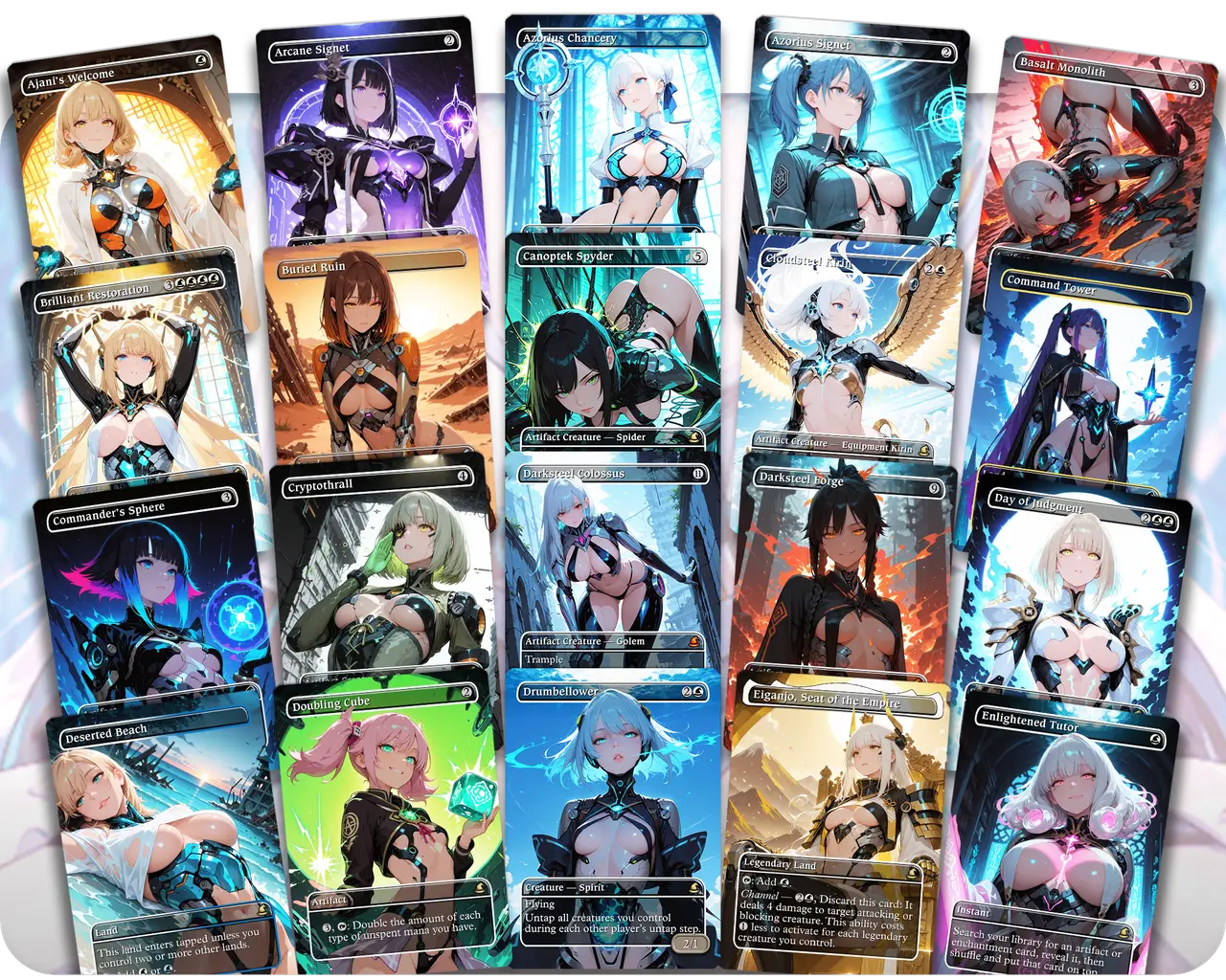 Shorikai Artifacts | Machine Waifus Theme | Commander Deck