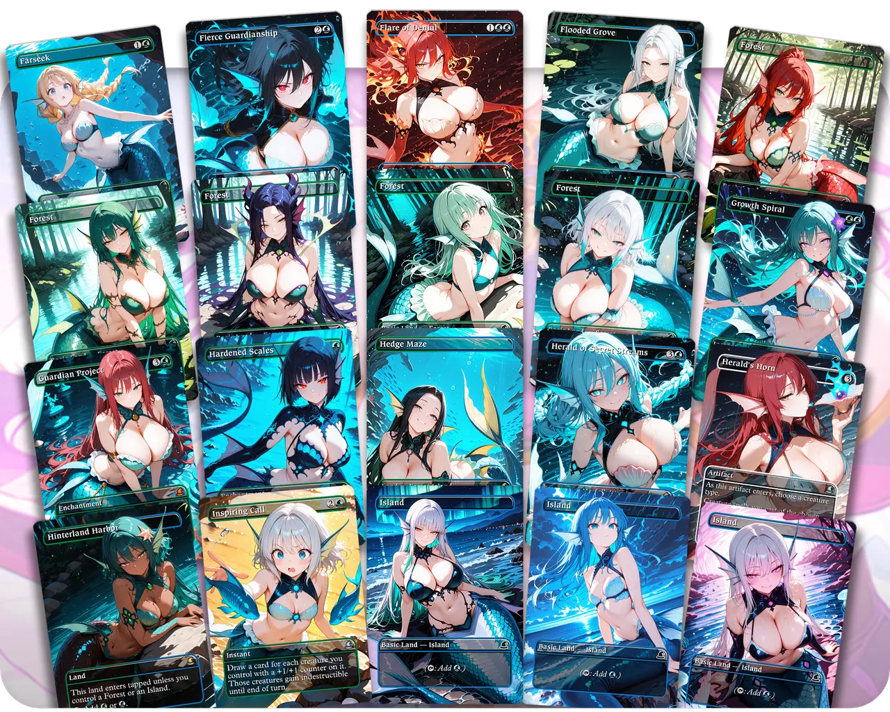 Hakbal Tribal | Merfolk Waifus | Commander Deck