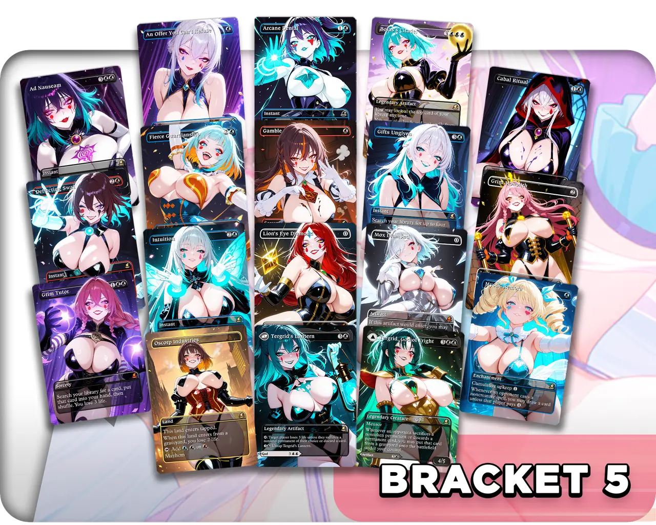 Kefka Discard | Clown Waifus | Upgrade Sets