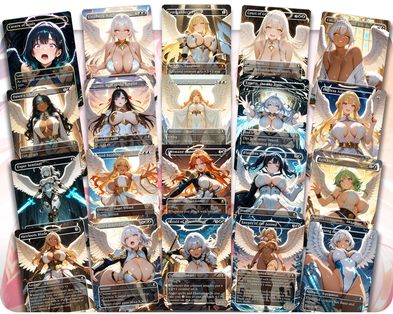 Giada Angels Tribal | Waifus Heaven | Commander Deck