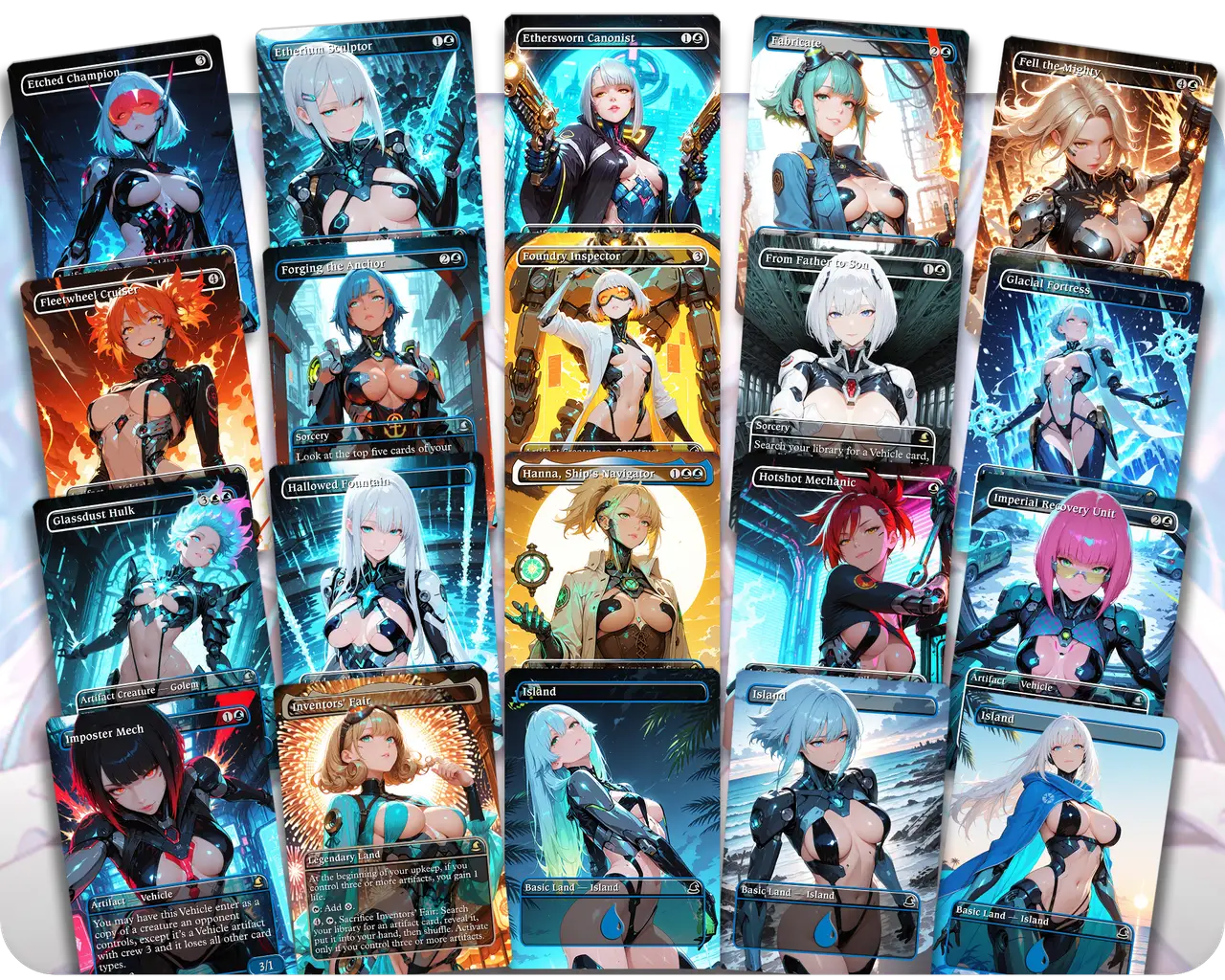 Shorikai Artifacts | Machine Waifus Theme | Commander Deck