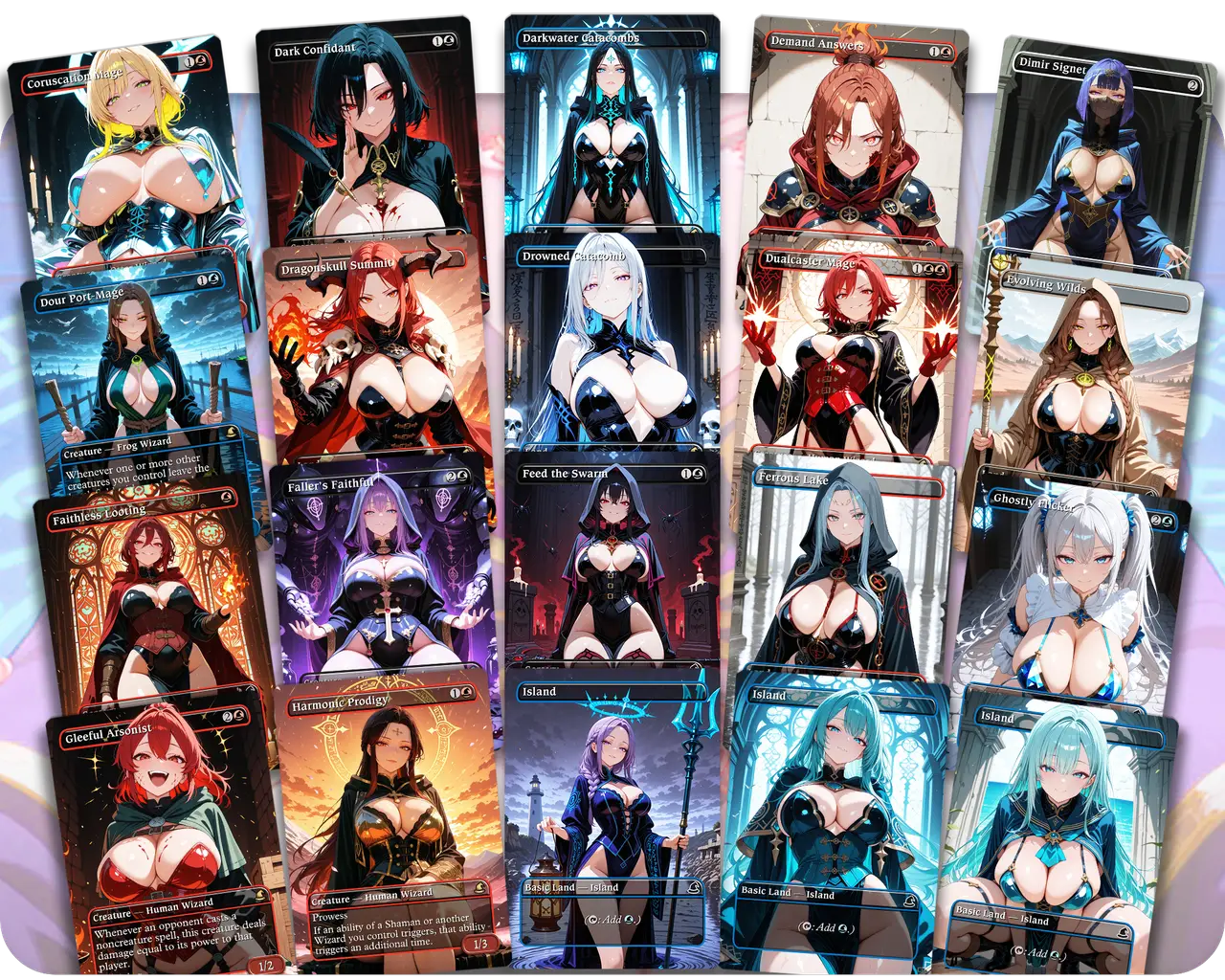 Inala Control Combo | Mad Scientist / Wizards Waifus | Commander Deck