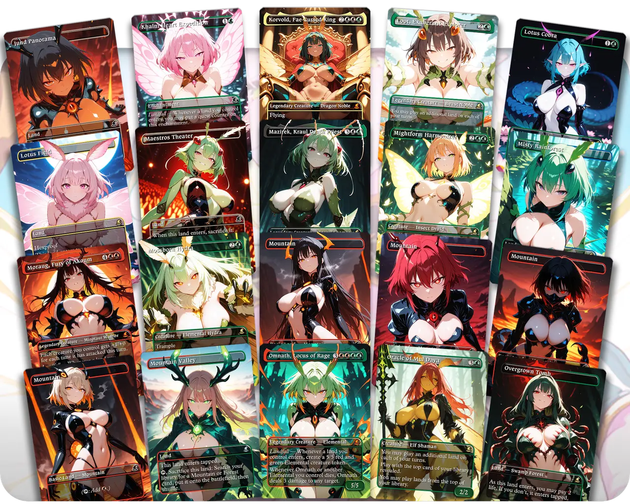 Szarel Landfall | Insect Waifus Theme | Commander Deck
