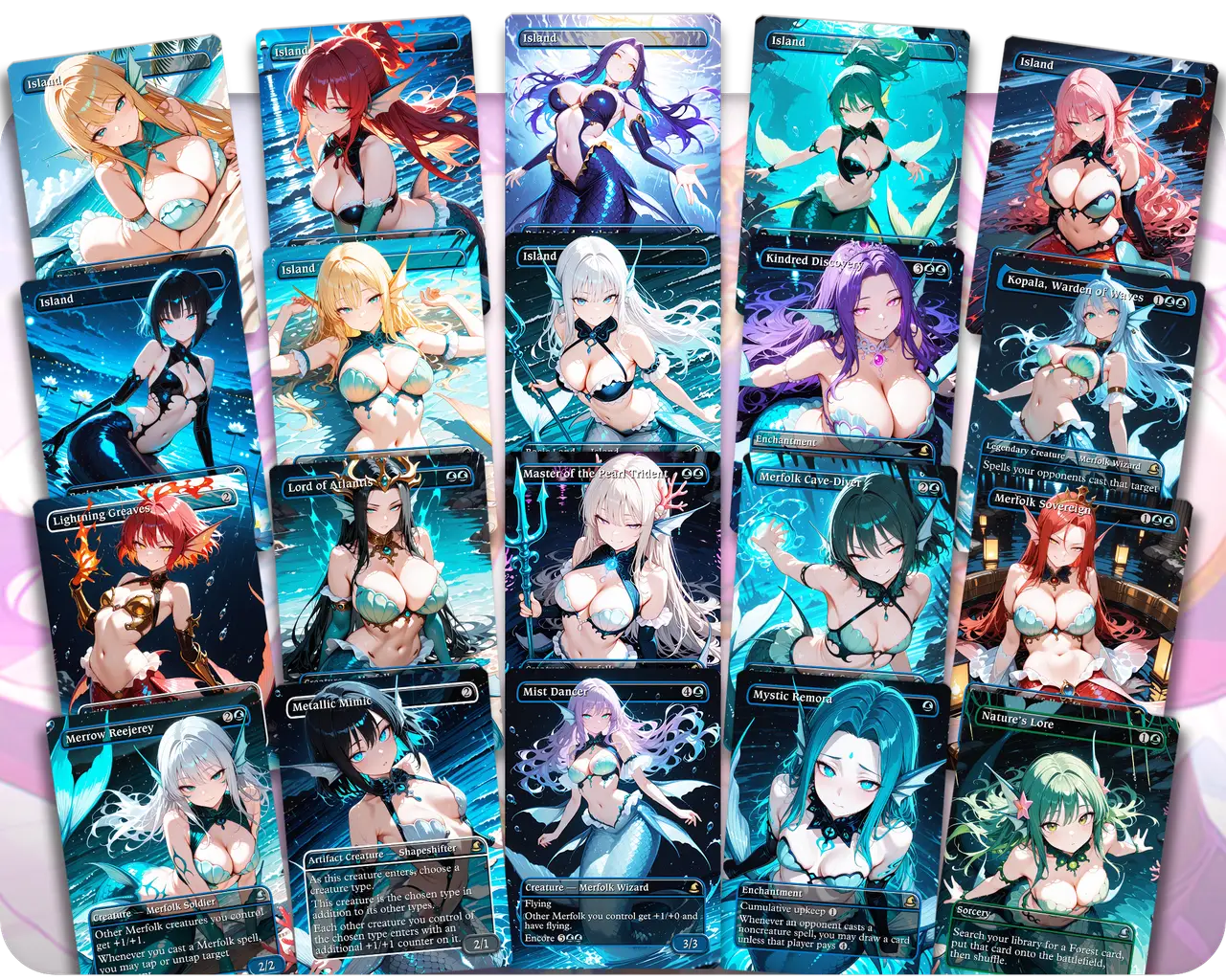 Hakbal Tribal | Merfolk Waifus | Commander Deck
