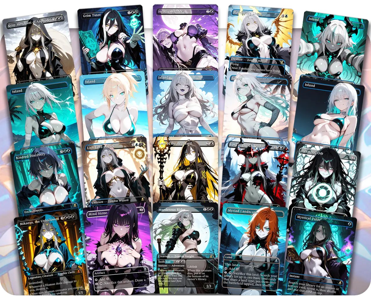 The Scarab God Zombie Tribal | Zombie Waifus | Commander Deck