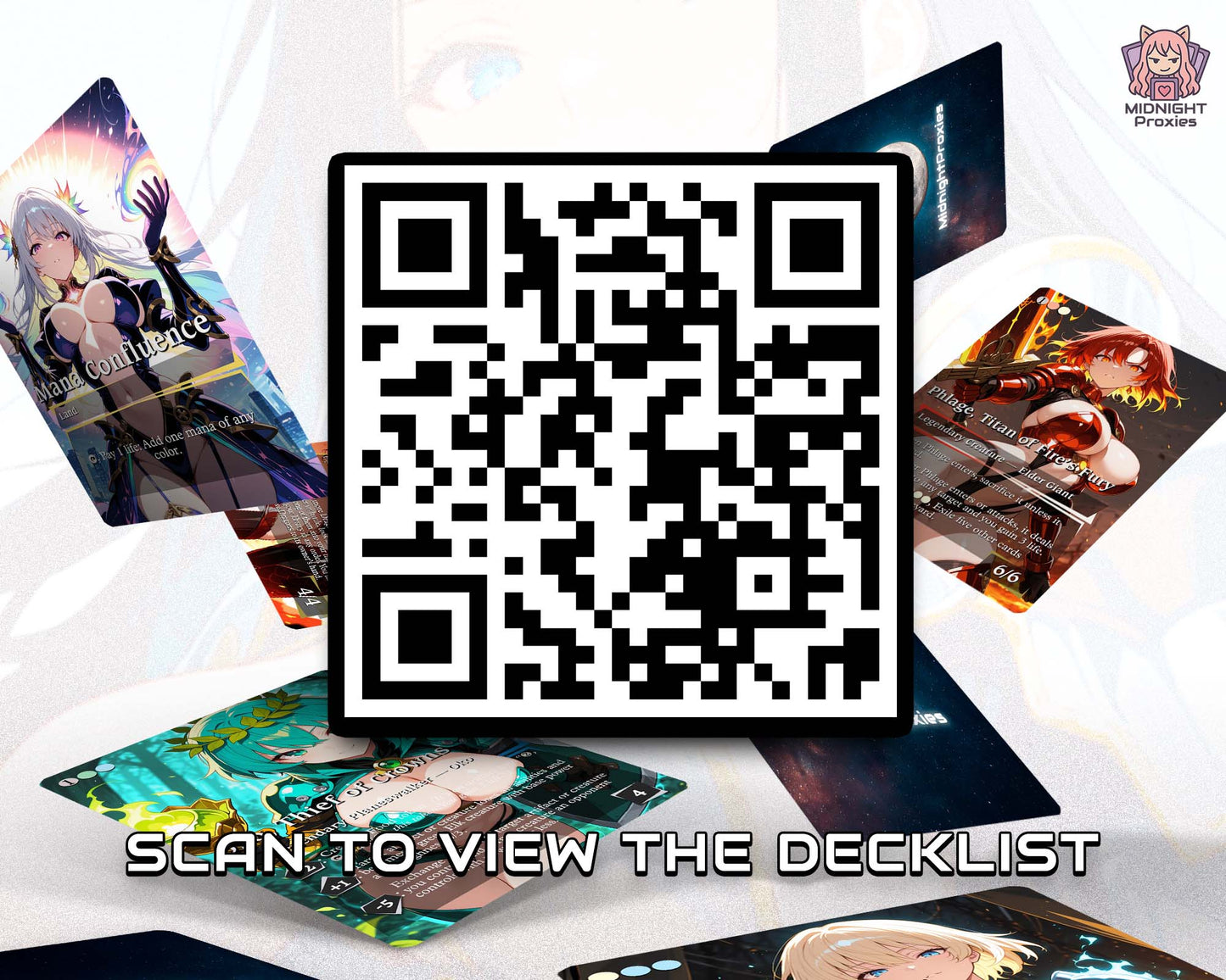 Aragorn Mid Range - 118 Proxy Cards  - Commander EDH Deck (Full MidnightProxies Deck)