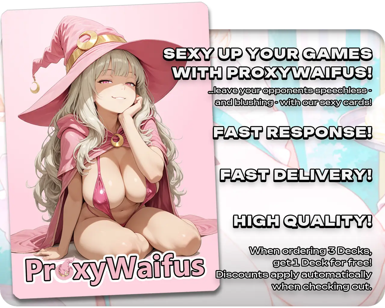 Ms. Bumbleflower Rabbits | 18+ NSFW | Bunny Waifus Tribal | Commander Deck