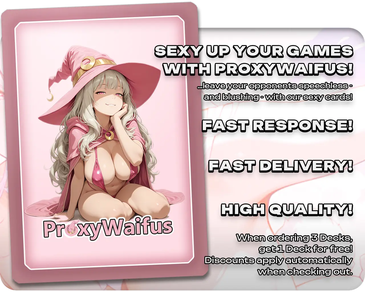 Rabbit Token Set | 18+ NSFW (24 Cards)