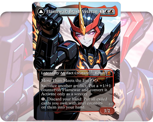 Flamewar, Brash Veteran