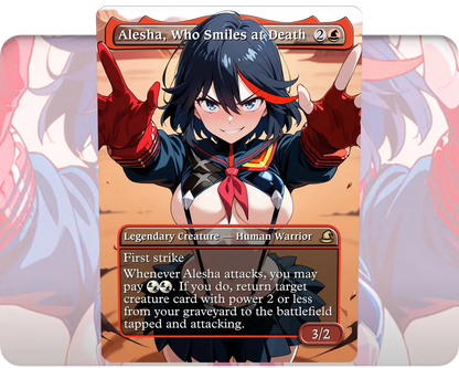 Ryuko Matoi (Kill la Kill) - Alesha, Who Smiles at Death