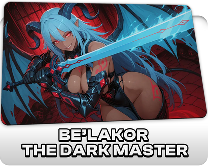 Be'lakor, the Dark Master | ProxyWaifus Playmat | 14x24" / 35x60cm